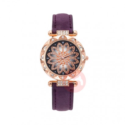 OEM Star Bracelet Watch casual women watch leather imitation quartz watch