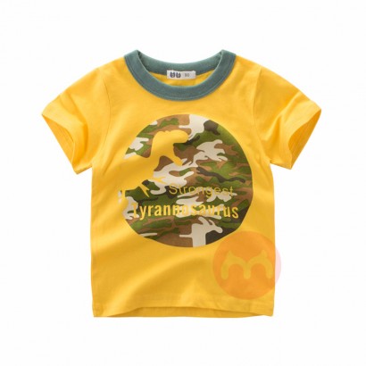 New Design Summer Fashion T-shirt Smart Casual Kids Cotton Short Sleeve Baby Boys T-Shirts Clothes For Baby Boy