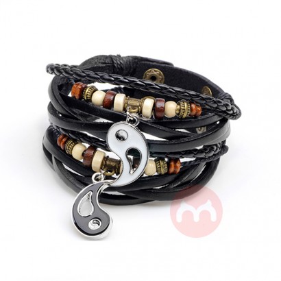OEM Bead Bracelets for Women Vintage Bracelet Female Jewelry Tassel Natural Stone Charms Bracelet