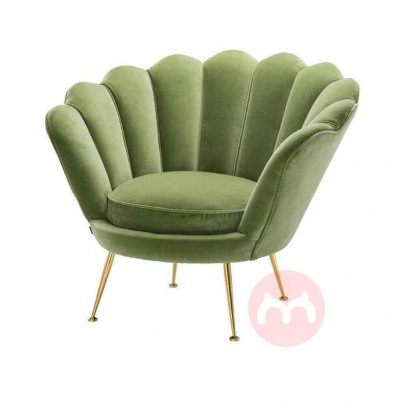 Luxury furniture sofa armchair sofa living room furniture set lounge Velvet sofa chair