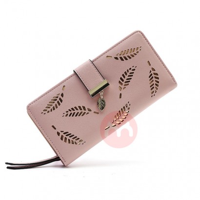 OEM Matte Leather Small Women Wallet Mini Womens Wallets And Purses Long Female Coin Purse Credit Card Holder