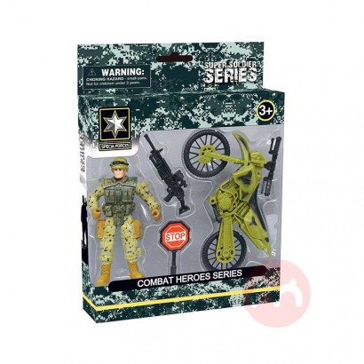 3D plastic soldier action figure to...
