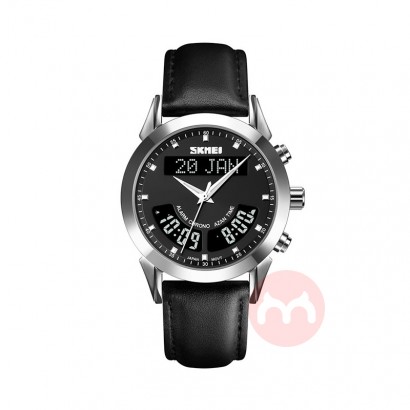 Skmei Q036 Elegant leather watch di...