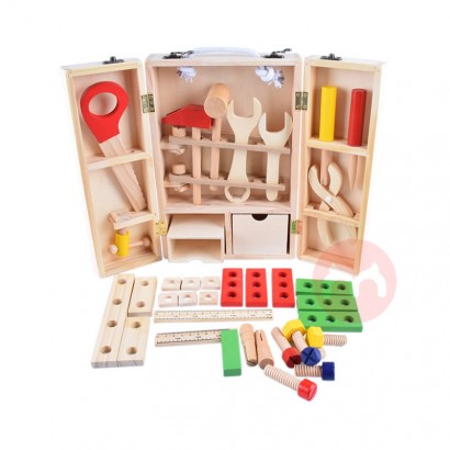 Wooden Kids Tool Set Kits Construct...