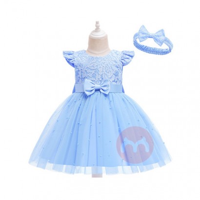 LZH Baby Clothing Girl Lace Princess Dress Flower Girl Wedding Infant 1st Birthday Baptism Tutu Baby Dress