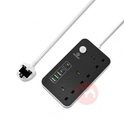 extension socket extension wire with uk plug usb port electrical sockets and switches power supply tabletop power strip