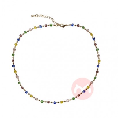 Dainty Rhinestone Necklace Temperament Elegant Choker Summer Attractive Statement Necklaces