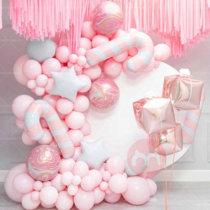Nice Pink Balloon Arch Garland Kit Theme Party Decoration 140pcs Latex Balloon Garland For Girls Wedding Birthday Party 