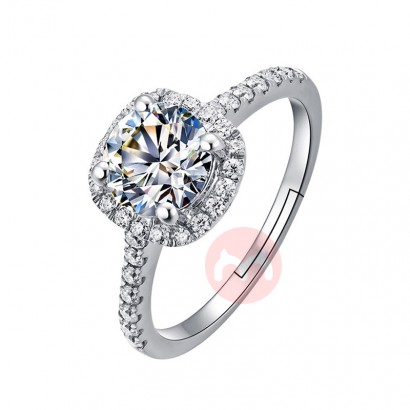 Classic Moissanite Couple Ring Fashion Diamond Rings Wedding Rings