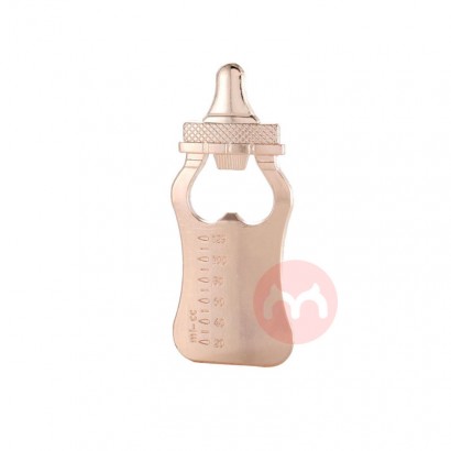 Wedding Favors or Baby Shower Gifts Elegant Blue Box Gold Milk Bottle with Scale Design Baby Bottle Opener