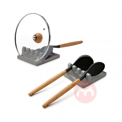 Spoon Rest for Multiple Utensil Heat Resistant Ladle Tongs Stove Top Holder for Cooking Kitchen Stand Tool Spoon Rest Fo