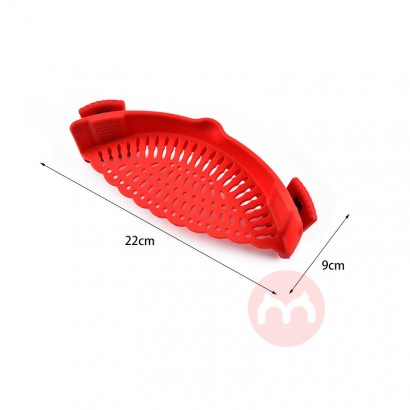 Coolnice Amazon Hot Cook Tools Used In Kitchen Silicone Pot Strainer BAP Free Kitchen Pot Tools And Gadgets Home