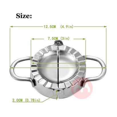 Homesmart Best Selling Big Stainless Steel Ravioli Mould Pierogi Dumpling Maker Wrapper Pastry Dough Cutter kitchen acce