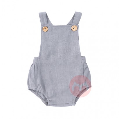 JINXI Cotton Earth colored baby boy jumpsuit