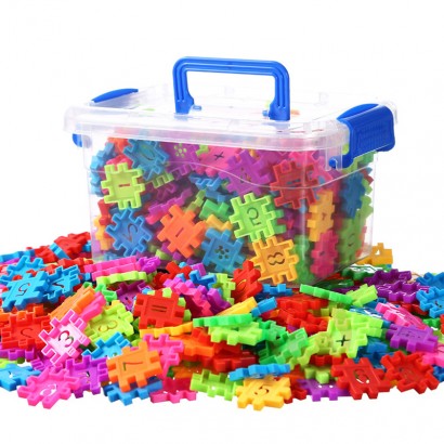 Children's large particle assembled building block toys