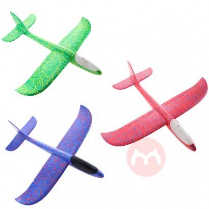 Runyang LED light aircraft toy hand throwing glider