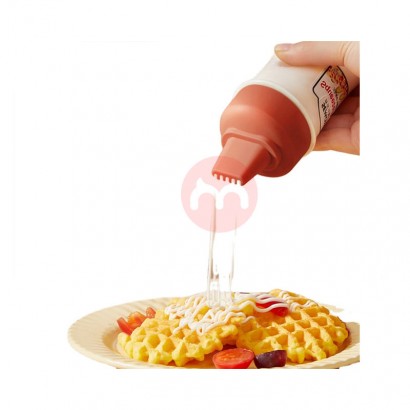 Squeeze bottle of tomato salad dressing