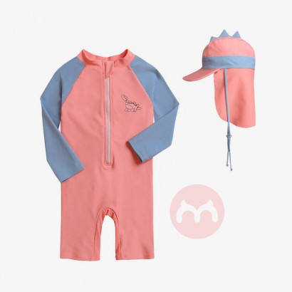 GBlinker The baby is cute and comfortable in a dinosaur swimwear