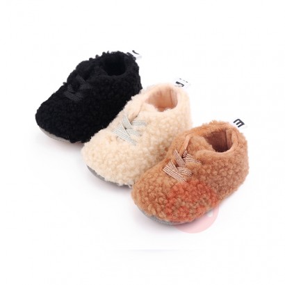 OEM Autumn and winter suede cotton shoes keep warm baby children's shoes