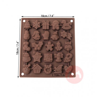 Chocolate Mold Gingerbread Man Christmas candy mold