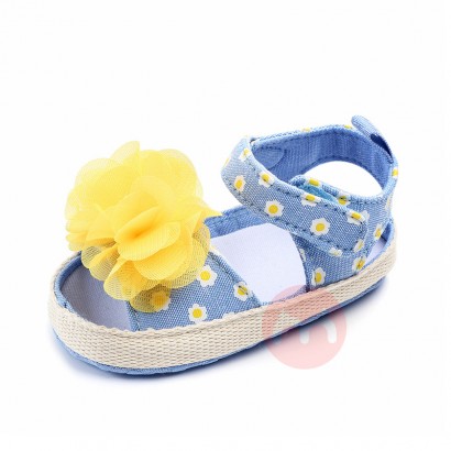 OEM Flower flowers wear-resistant cotton baby kids shoes girls soft soles