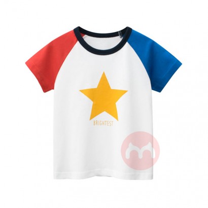 27kids Colorful Star o short-sleeved t-shirt