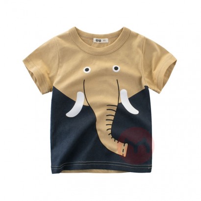 27kids Cotton animal print t-shirt for boys
