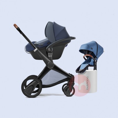 Babysing Collapsible high view baby stroller safety basket