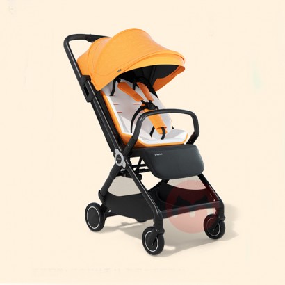 Babysing It can be used as a lying-down one-button folding and widening stroller