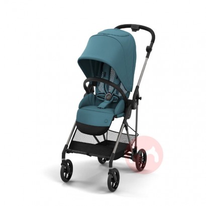 Cybex ultra light summer breathable folding river blue baby stroller