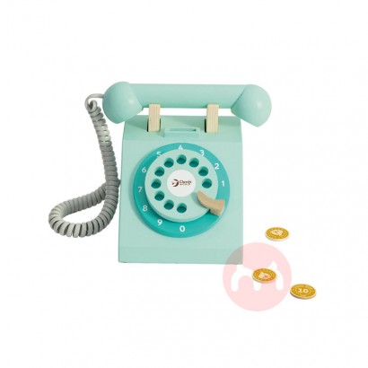 Classic World wooden telephone puzzle toy for baby