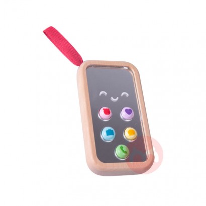 Classic World wooden music mobile phone for children