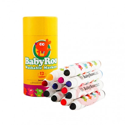 Joanmiro washable non toxic 12 color children s crayons
