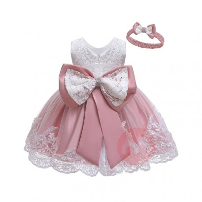LZH Baby Clothing Girl Dress For Ki...