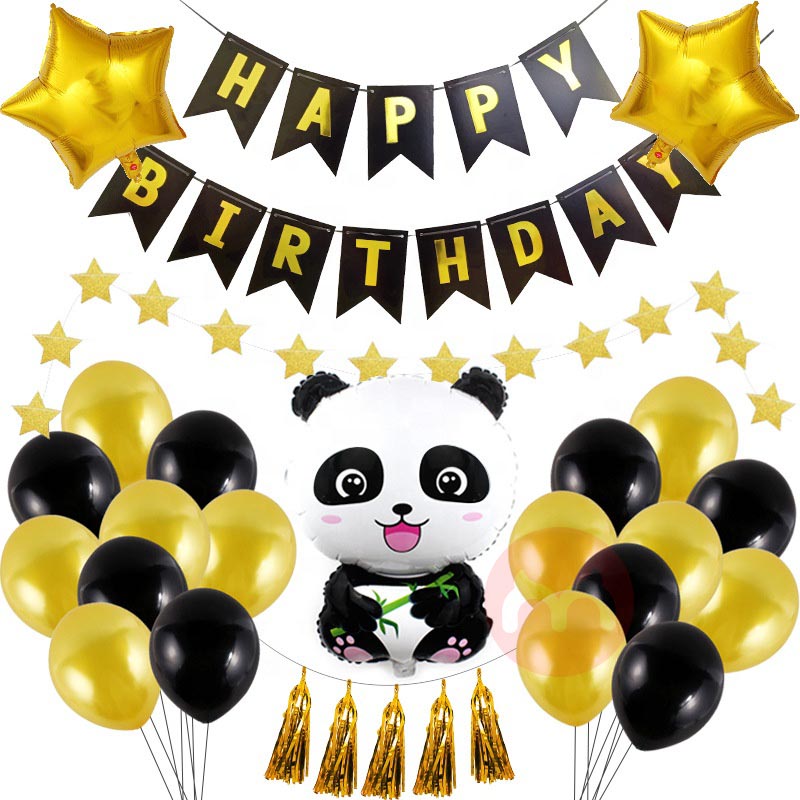 Nice Giant Panda Theme Birthday Par...