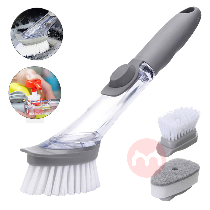 2 in 1 Kitchen Cleaning Brush Spong...
