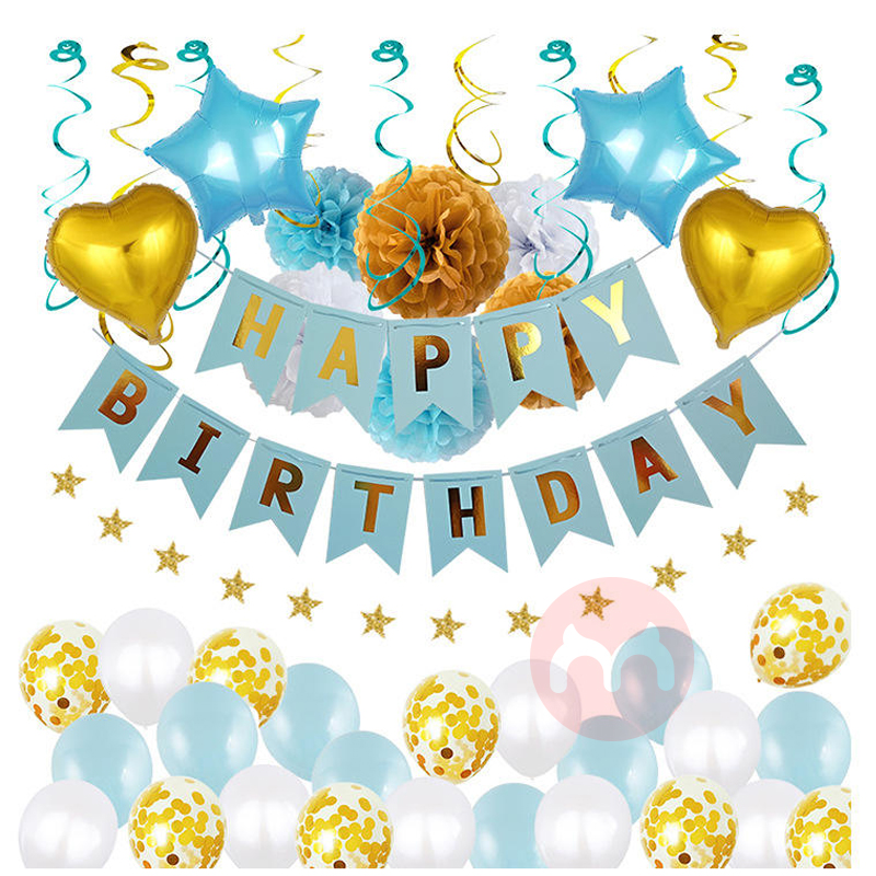 PAFU Blue And Gold Birthday Party S...