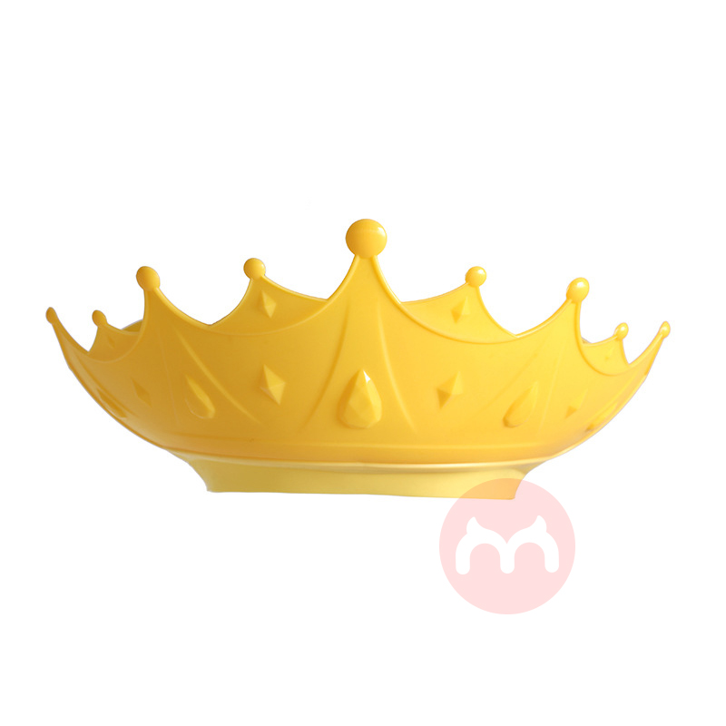 Crown baby shower cap adjustable ba...