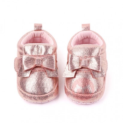 OEM Soft-soled baby shoes with shin...