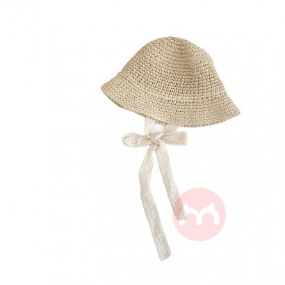 Spring and summer baby girls straw ...