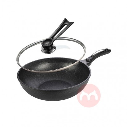 Non stick pan with flat bottom