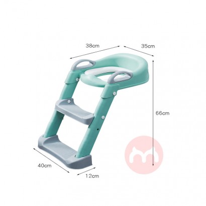 Adjustable child toilet seat with l...