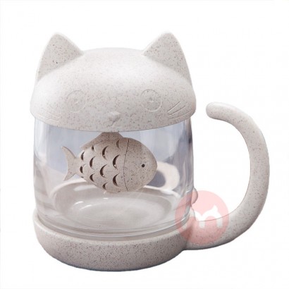 Cute Cat Cup with filter