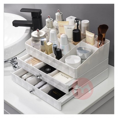 Acrylic drawer makeup case