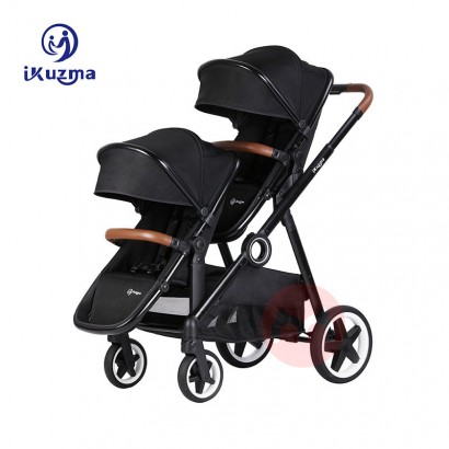 Ikuzma Twin triple folding stroller