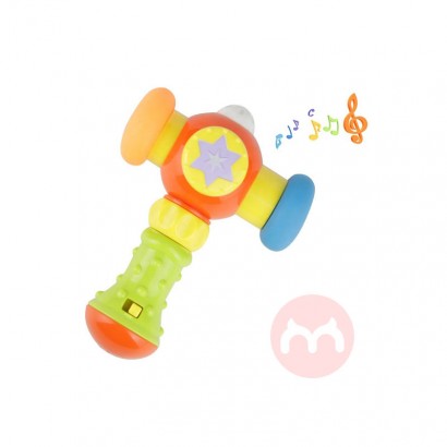 GOODWAY  plastic soft head baby percussion toys with lights
