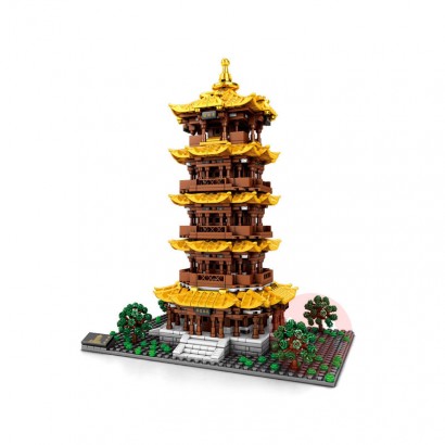 SEMBO  Sembo miniature building block model of Yellow Crane Tower