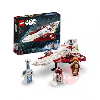 LEGO Star Wars obi wan Kenobi Jedi starfighter toy