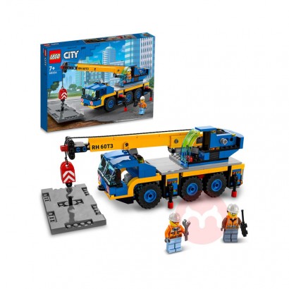 LEGO urban cross country crane truck toy