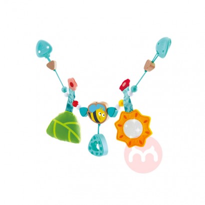 Hape A baby carriage pendant soothes a toy